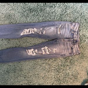 American Eagle ripped jeans